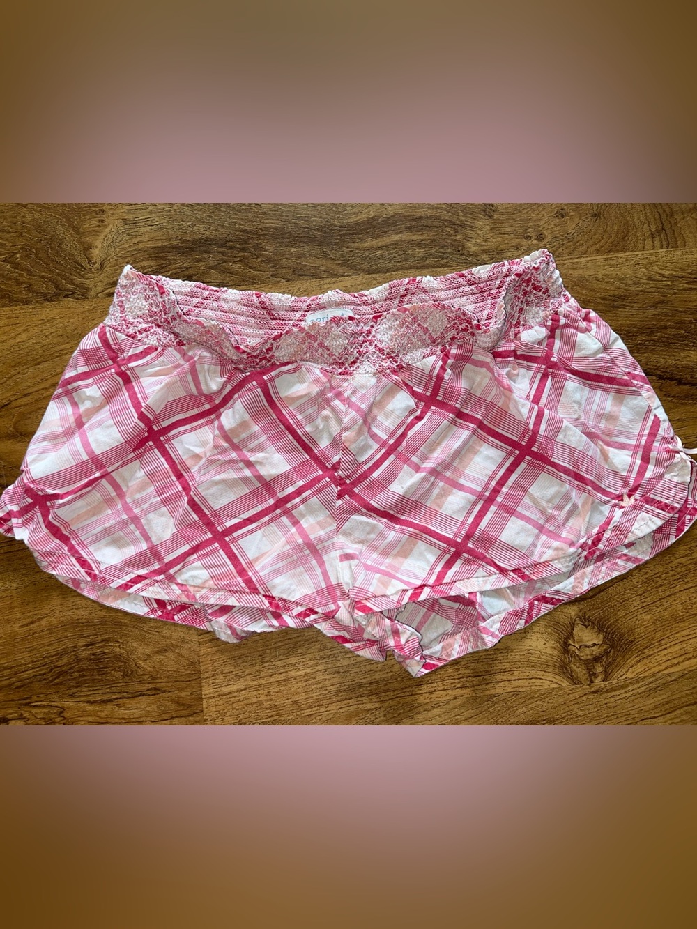 Aerie women’s boxer shorts sleep shorts small